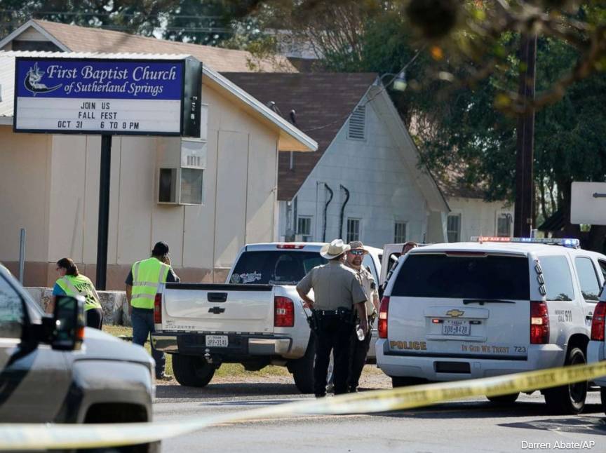 图姐 | 至少20人死亡，德州一教堂又爆大规模枪杀案