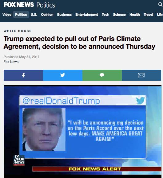 反川跨越底线，主持人被CNN炒鱿鱼／美国若退出巴黎气候协定，青蛙怎么办？| 图姐