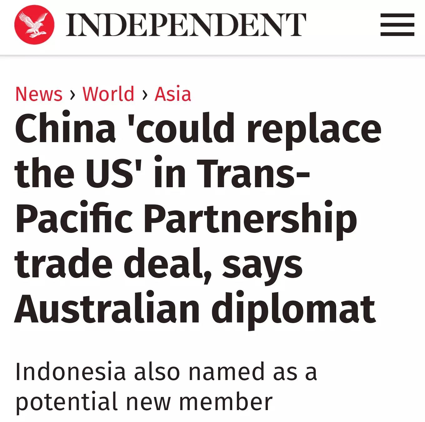 图姐 | 中国反击：别打南海主意／澳邀中国加入TPP／【投票】您是否支持Keystone和Dakoda输油管道？