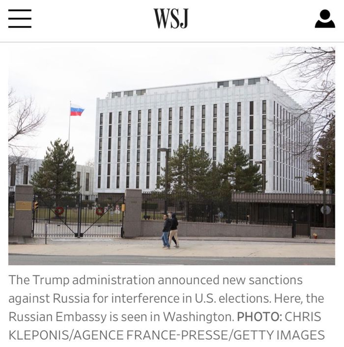 千呼万唤始出来，特朗普政府对俄罗斯实施新的制裁