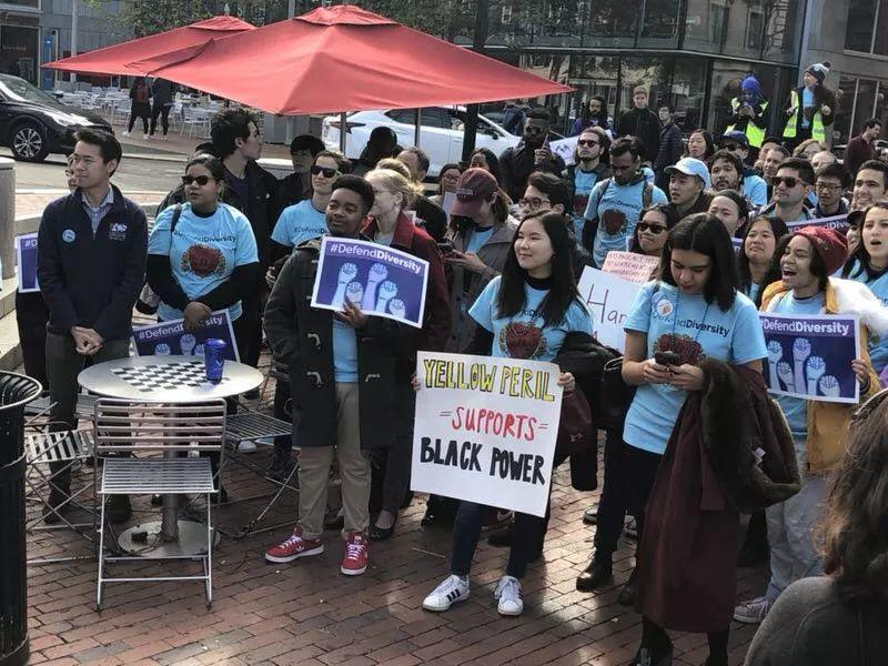 震撼！华人新生代主导支持哈佛多元化游行, 凝聚各族裔力量 | 图姐